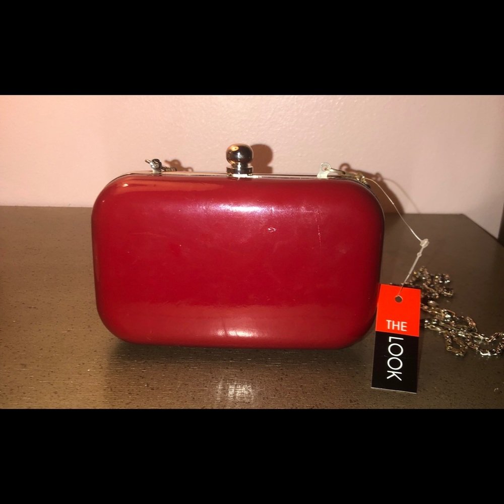 Red Patent Leather Purse